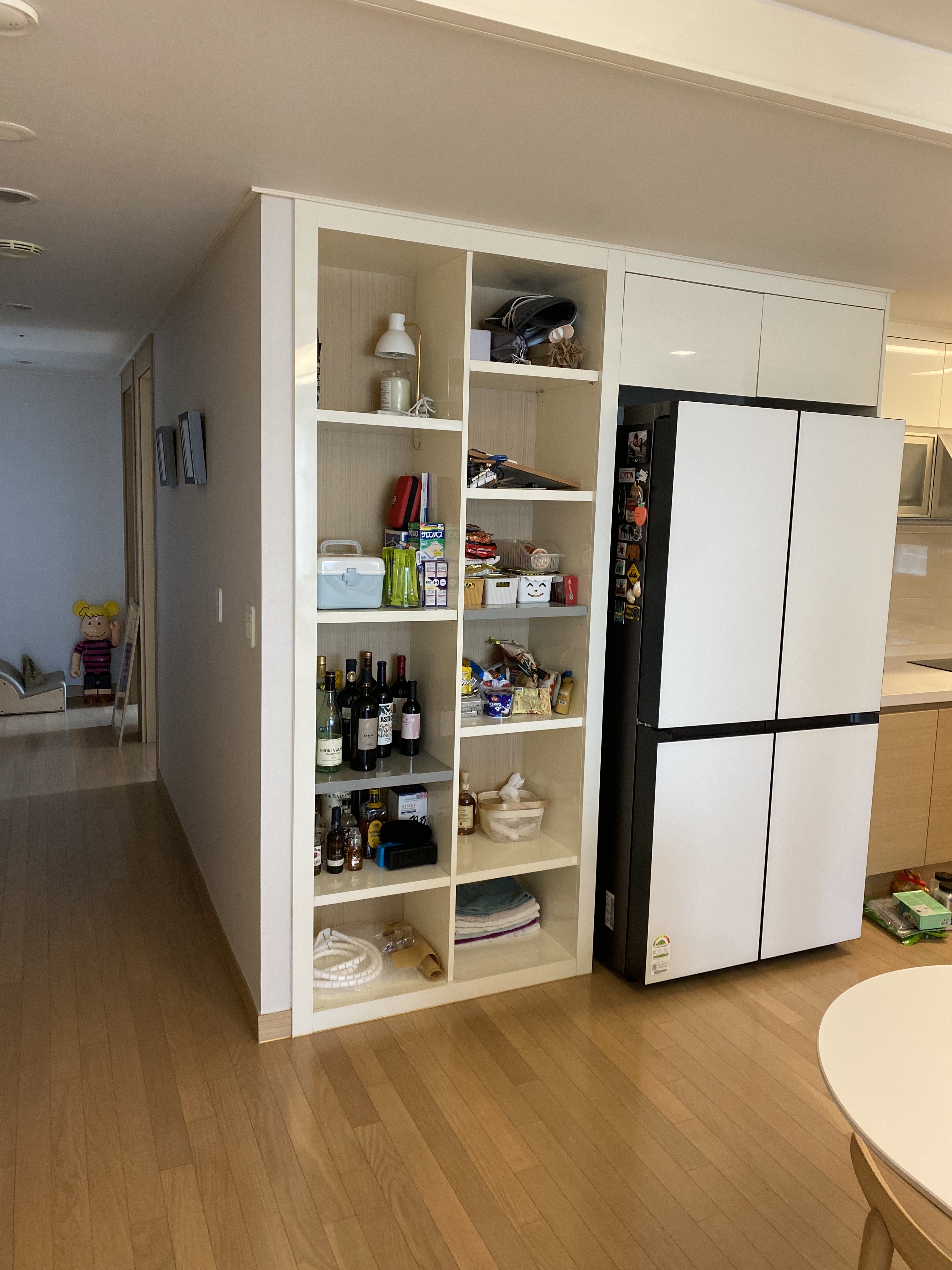 주방 수납 공간 개선 전