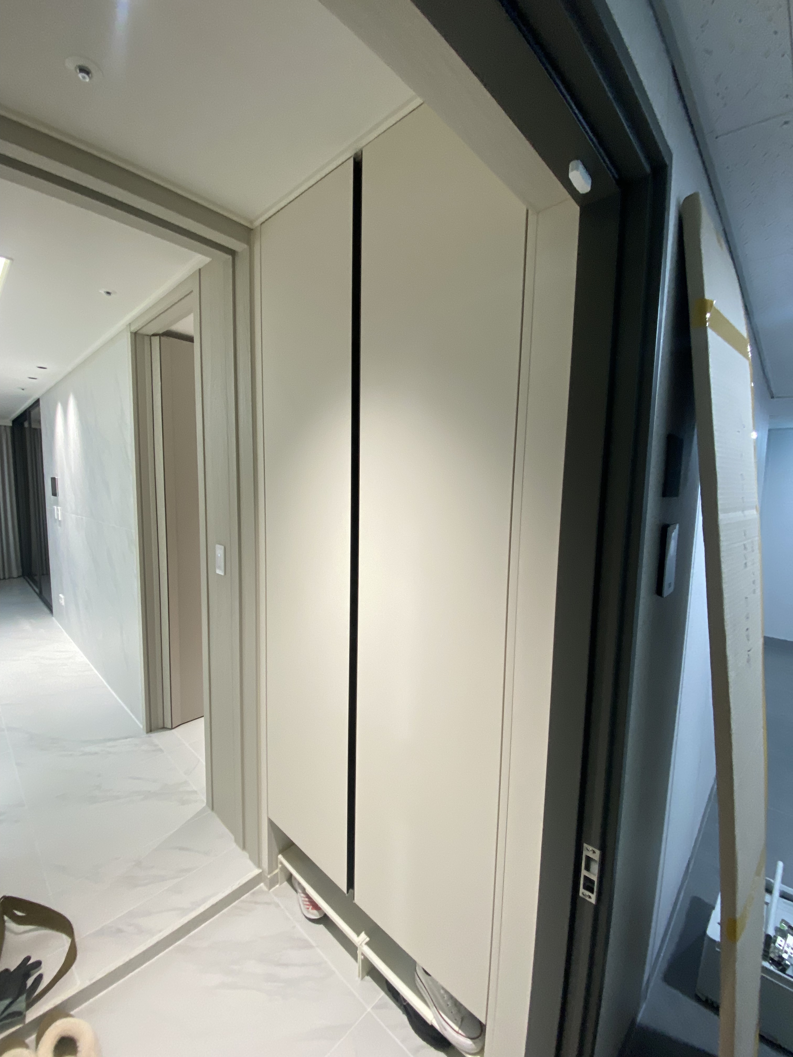 수납장 문짝 교체 시공 전